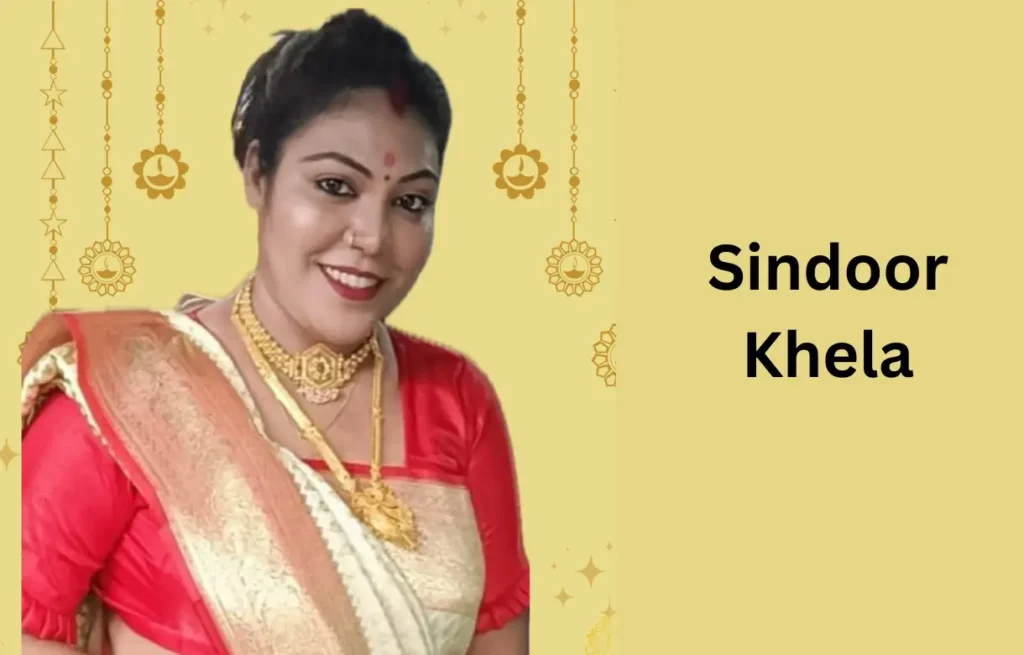 Sindoor Khela 2024,2024 में सिंदूर खेला कब है?,सिंदूर खेला कैसे मनाया जाता है?,सिंदूर खेला का महत्व: Sindoor Khela 2024