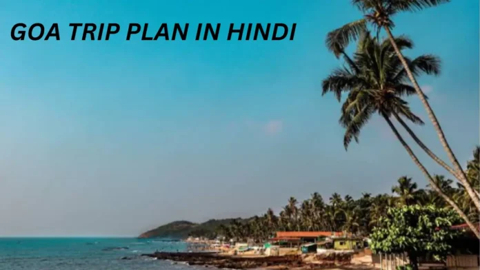goa Trip Plan In Hindi