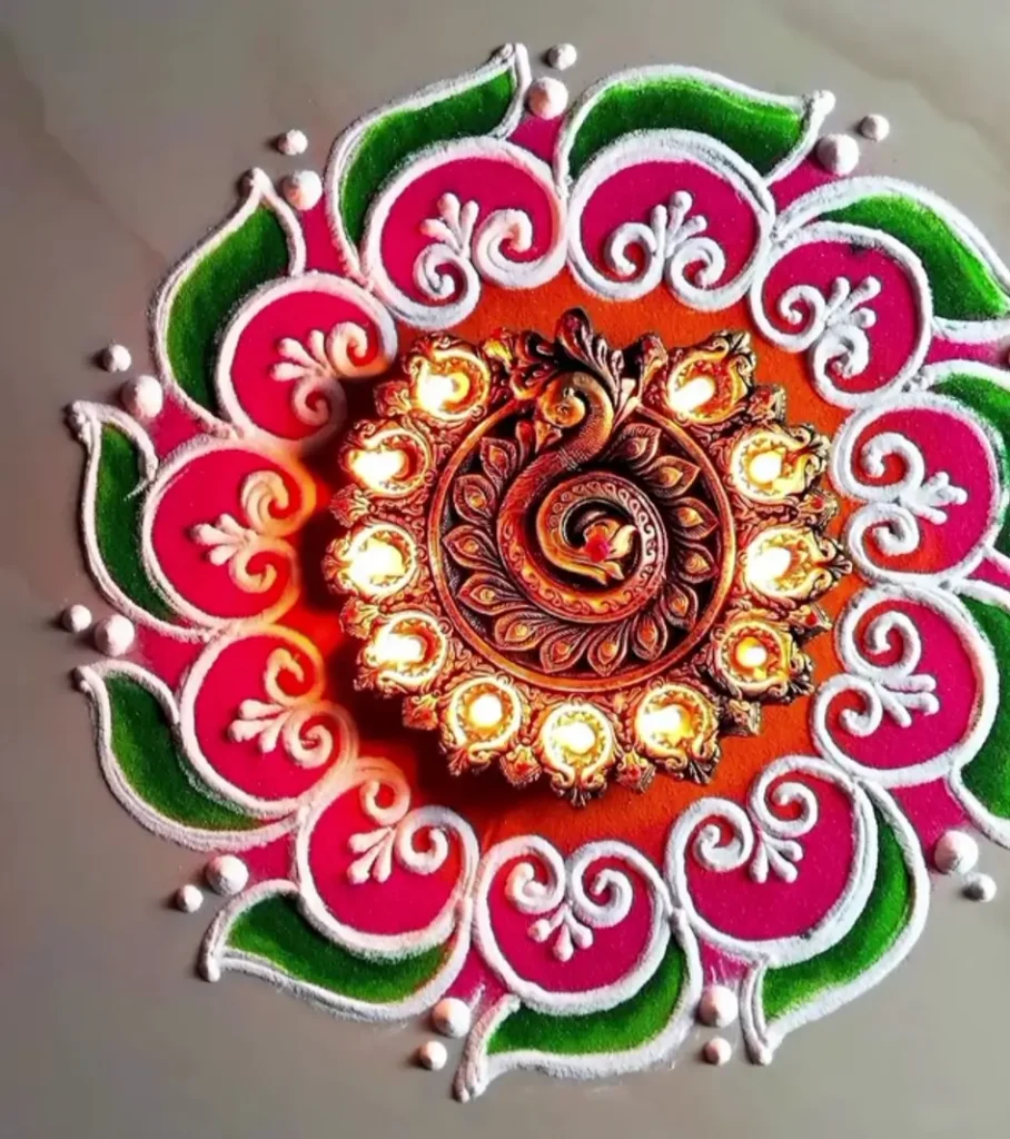 Dhanteras Rangoli Design 2025