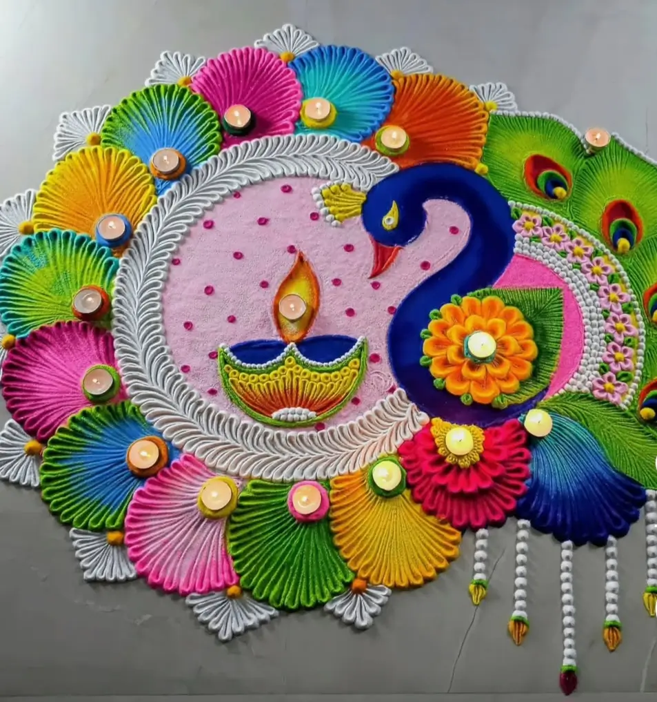 Dhanteras Rangoli Design 2025