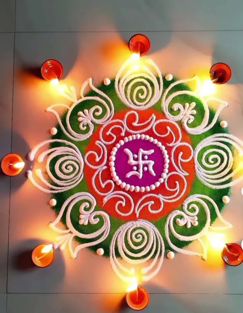 Dhanteras Rangoli Design 2025